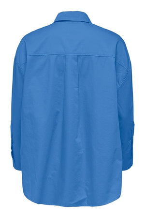 Corina Loose Shirt - Marineblau