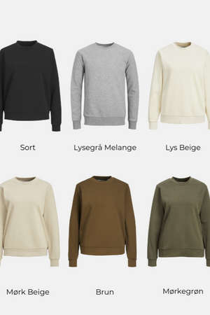 Basic Crewneck -Schweiß (Damen) - Paketangebot (2 PCs.)