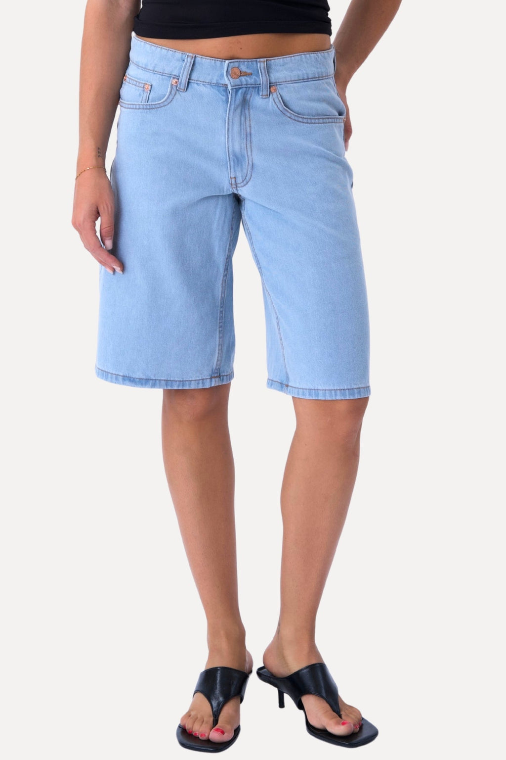 Denim Shorts - Hellblau