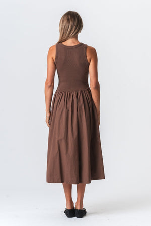 Hanna -Kleid - braun