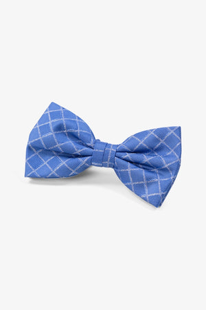 Bowtie - Kariert Blau
