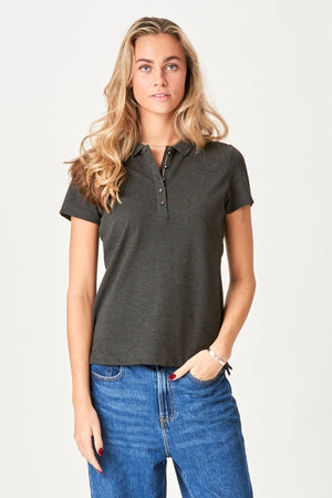 Poloshirt - dunkelgrau