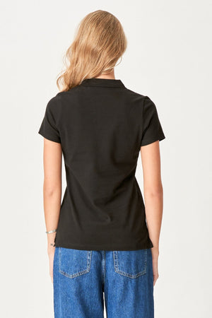 Poloshirt - schwarz