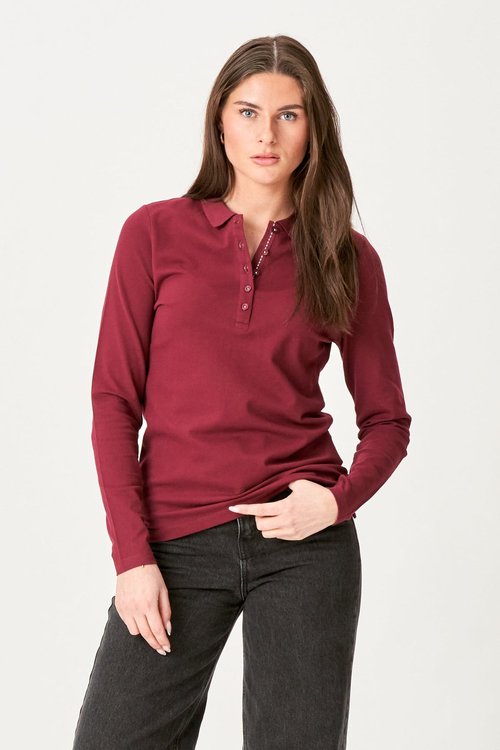 Poloshirt - Burgund