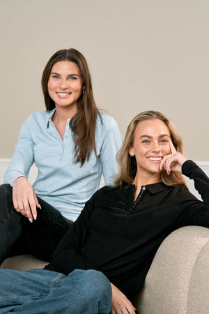 Poloshirt - Himmelblau