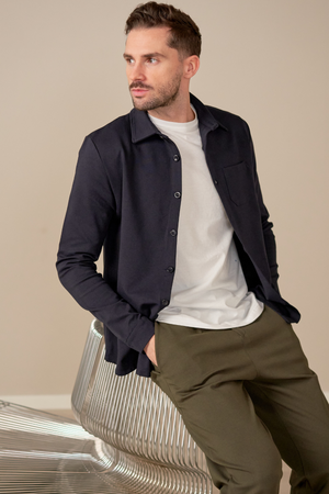 Performance Überhemd - Marineblau