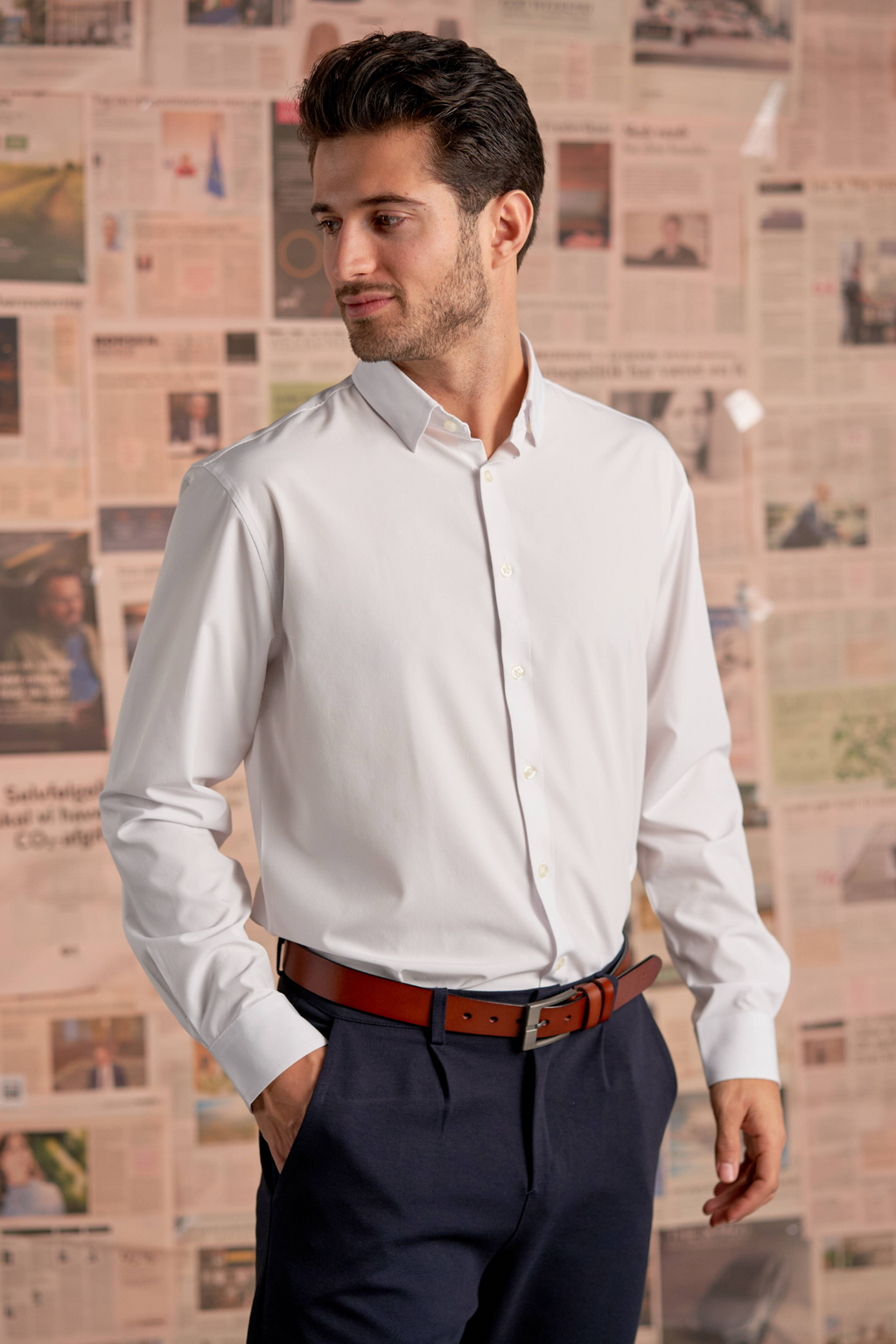 The Original Prämie Performance Hemd - weiß