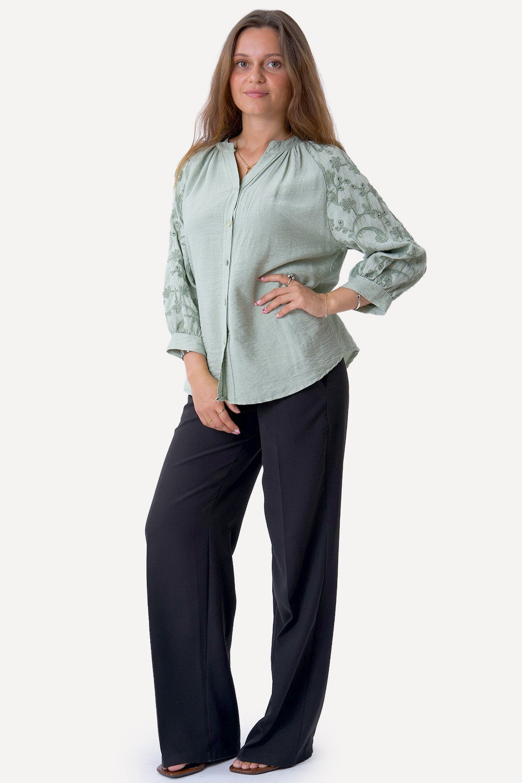 Frida-Hemd – Khaki