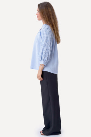 Frida-Hemd – Hellblau