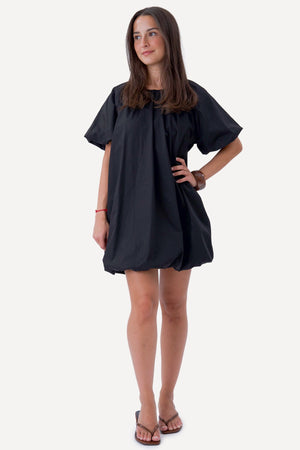 Haselnusskleid - Schwarz