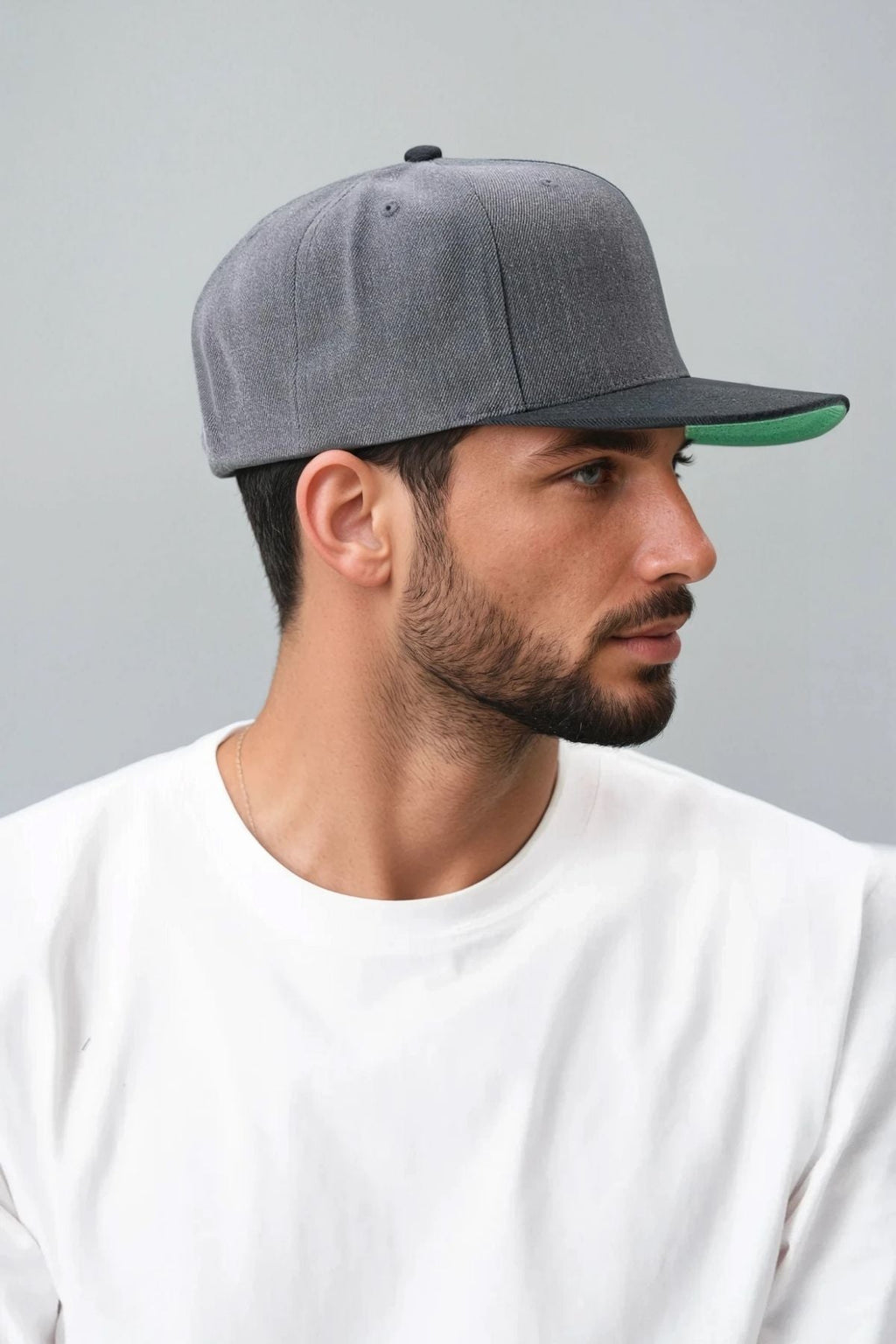 Klassiker Snapback - Heather