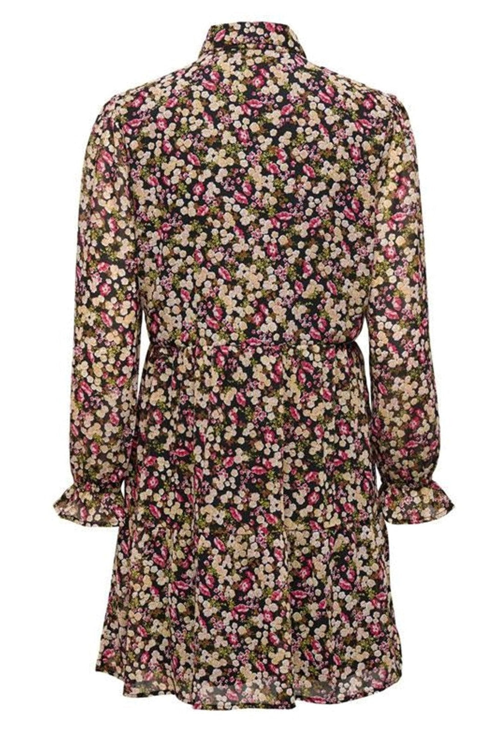 Ingrid Langarmed Kleid - braun