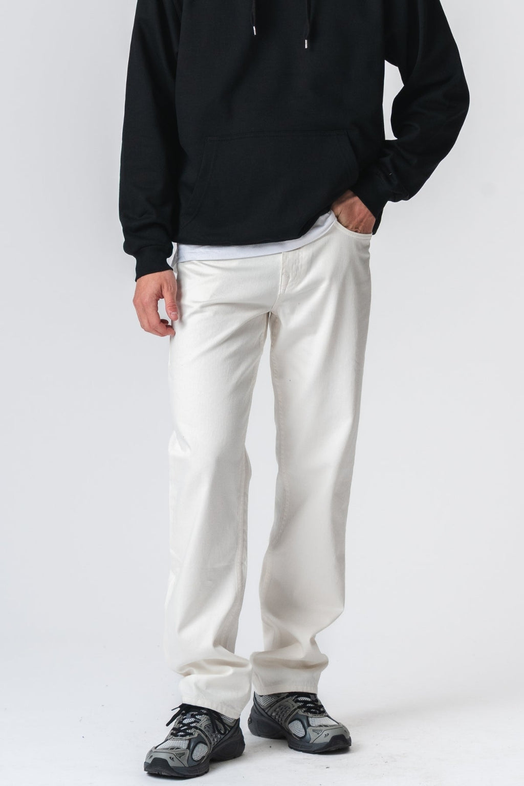 Entspannte Fit Jeans - Weißer Jeans
