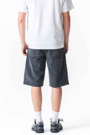 Denim Shorts Locker - schwarz