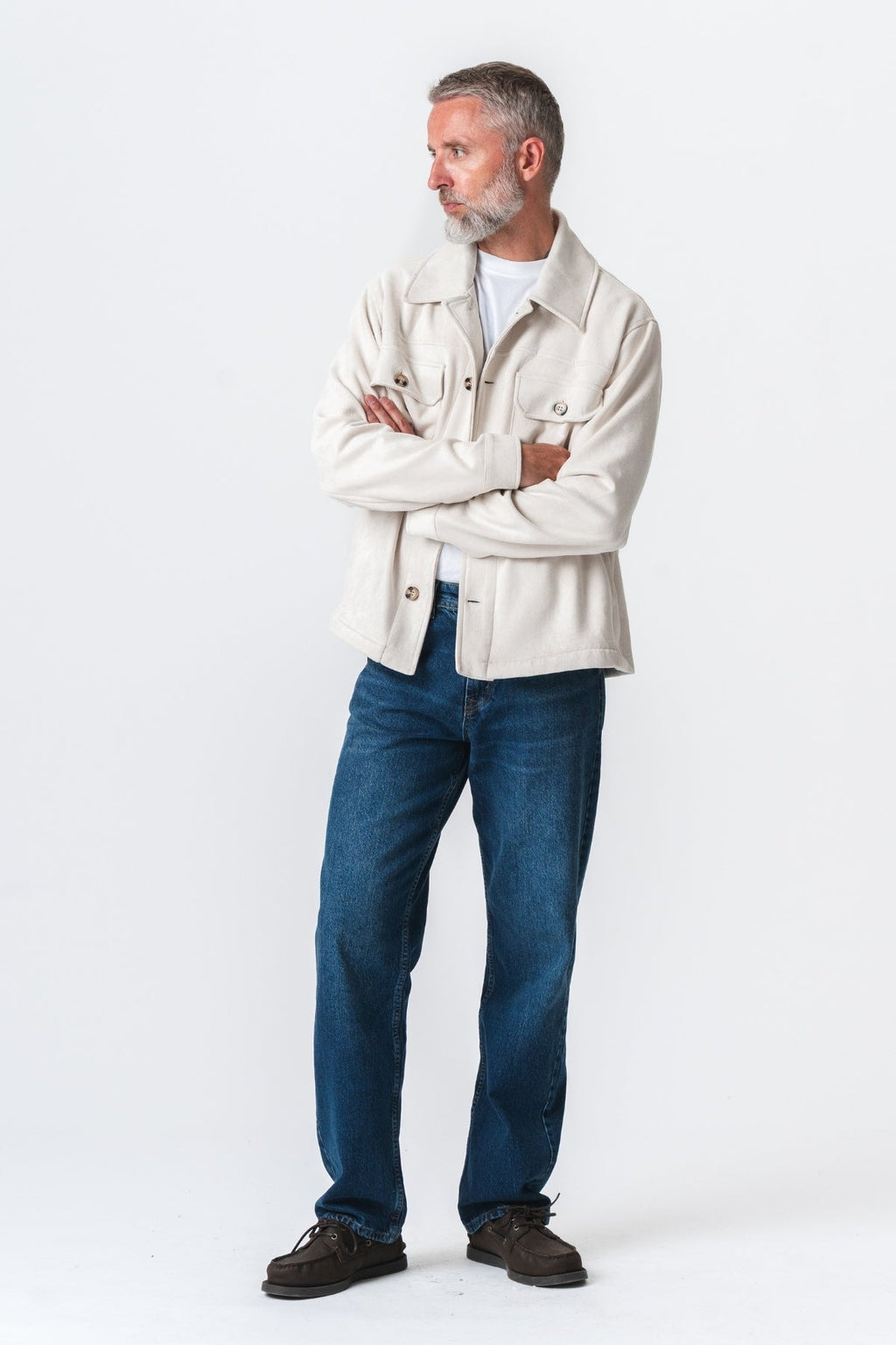 Callum Jacke - Weiß