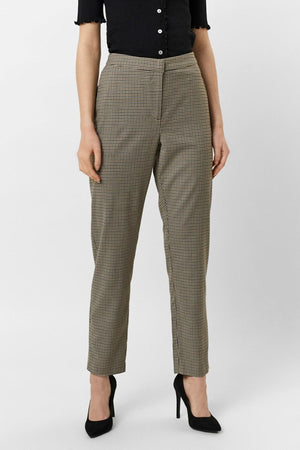 Jane Pants - Brown kariert