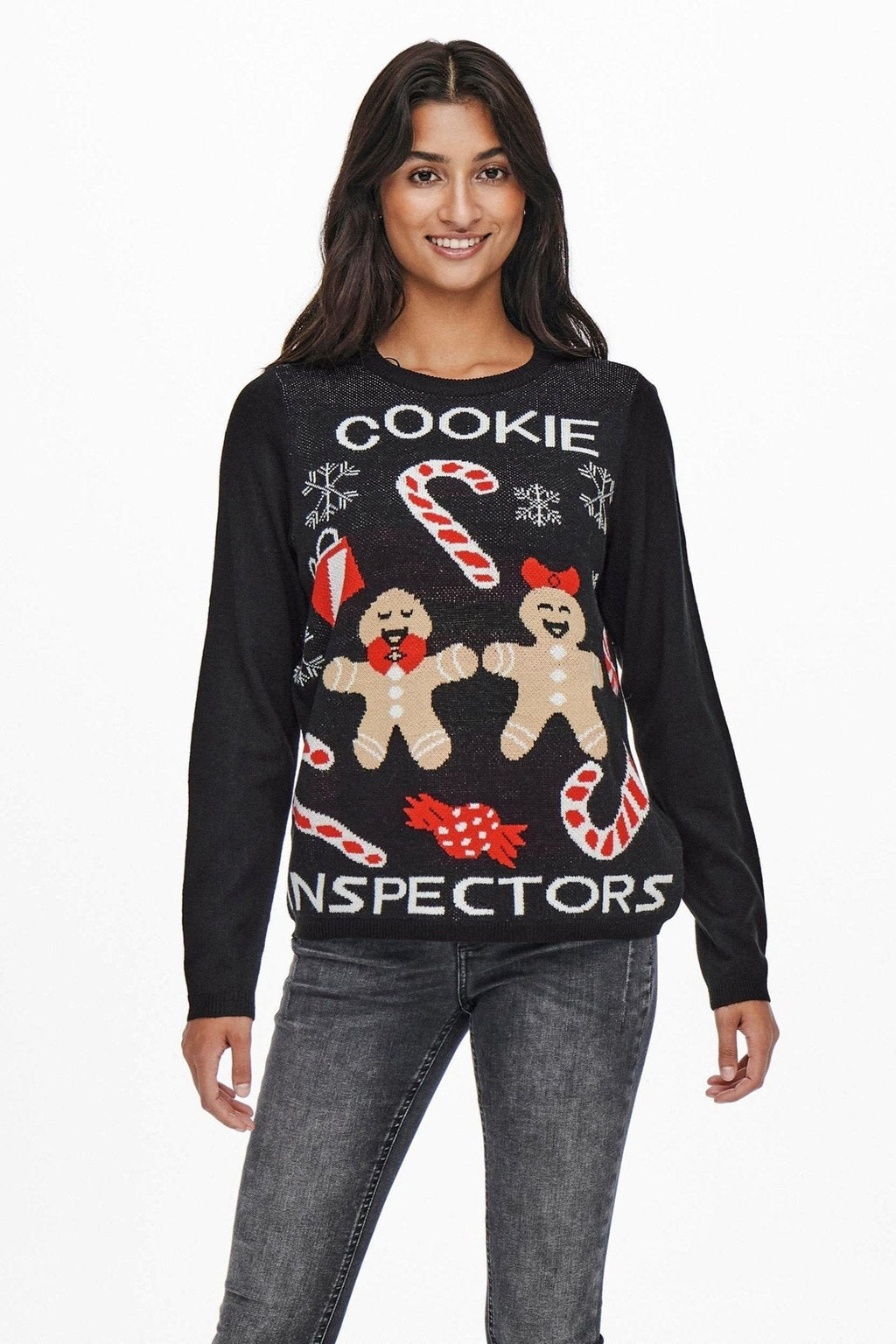 Joy Christmas Strick - Schwarz