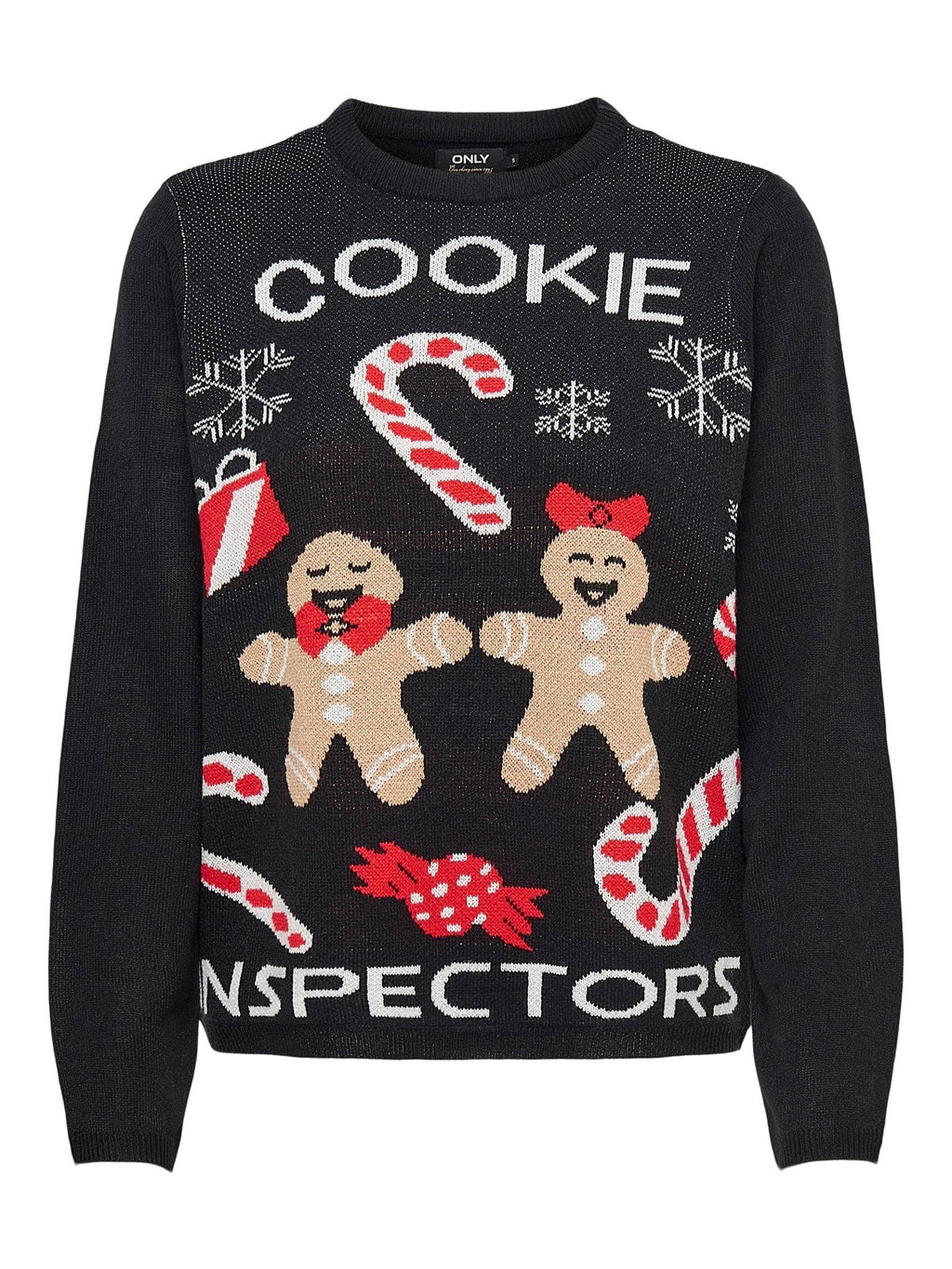 Joy Christmas Strick - Schwarz