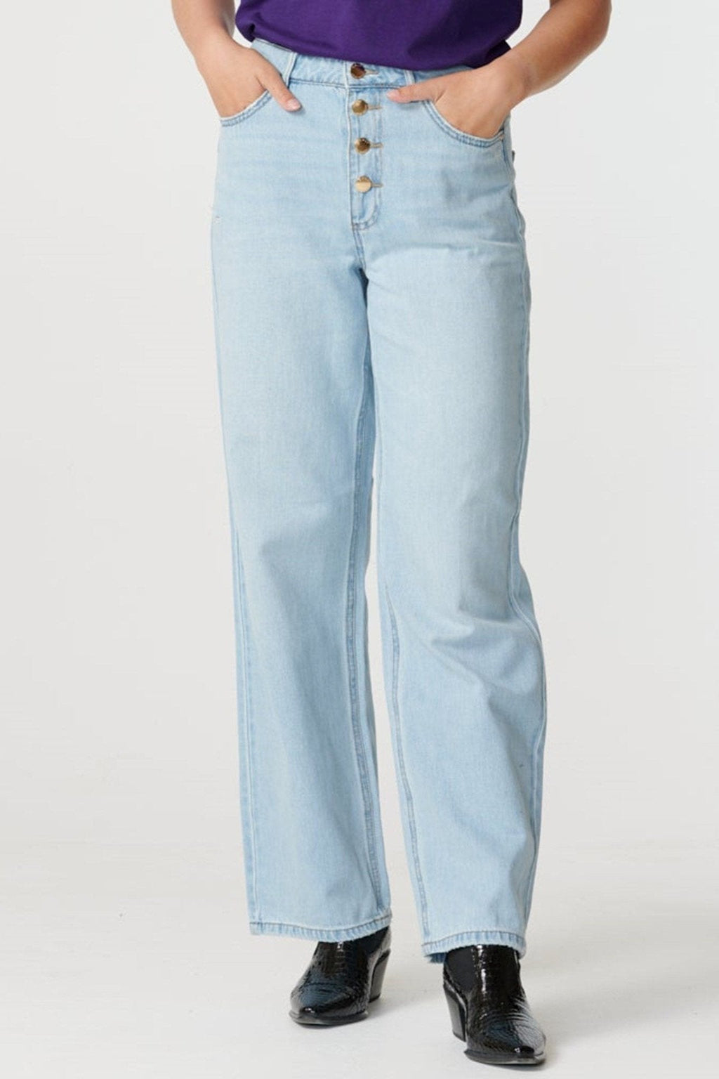 Juicy Jeans (weites Bein) - helles Denimblau