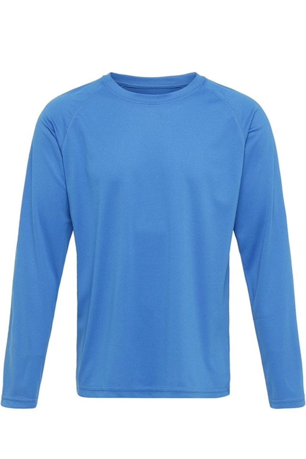 Langarmes Trainingst-Shirt-Blau