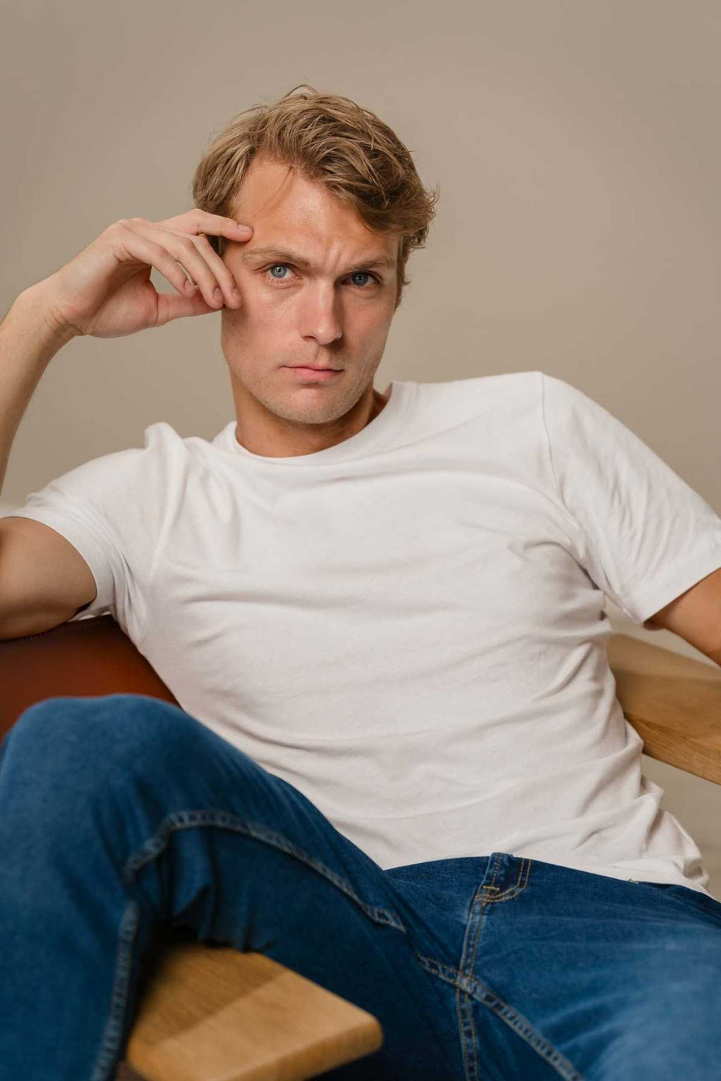 Basic T-shirt - Weiß