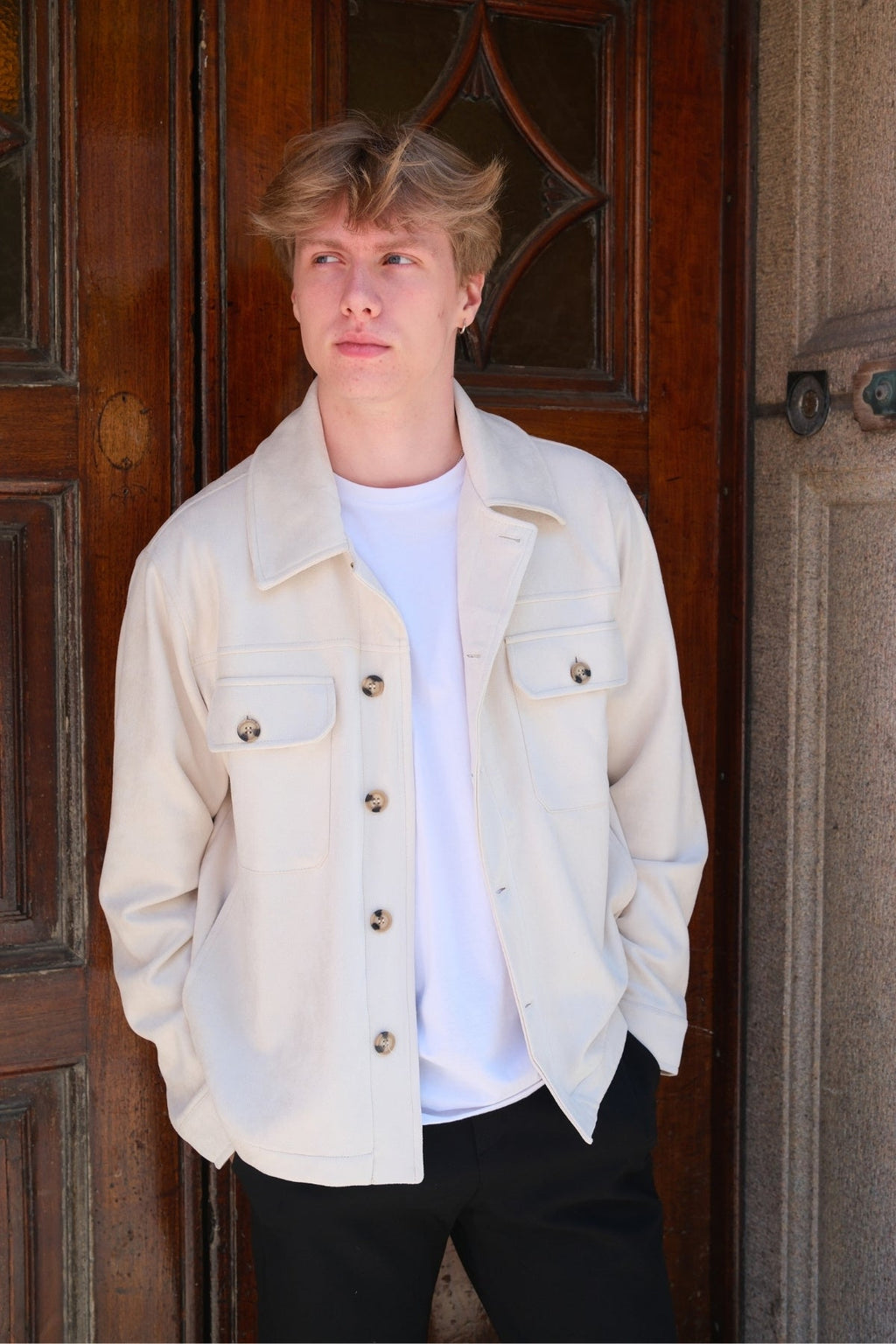 Callum Jacke - Weiß