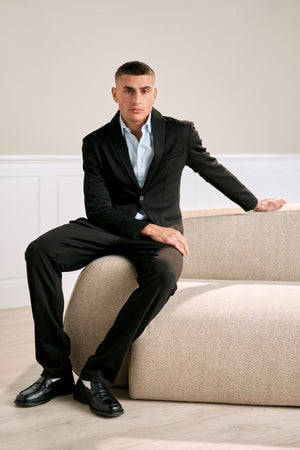 The Original Performance Anzug Regular Passform – (Schwarz) (V.I.P)