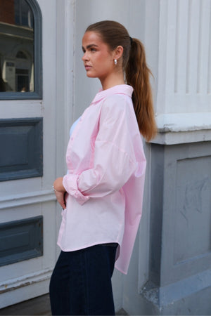 Clara Oversized Hemd - Rose