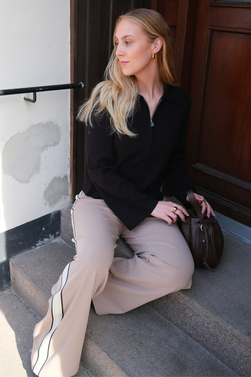 Berlin MW Wide Panel Hose - Silver Mink