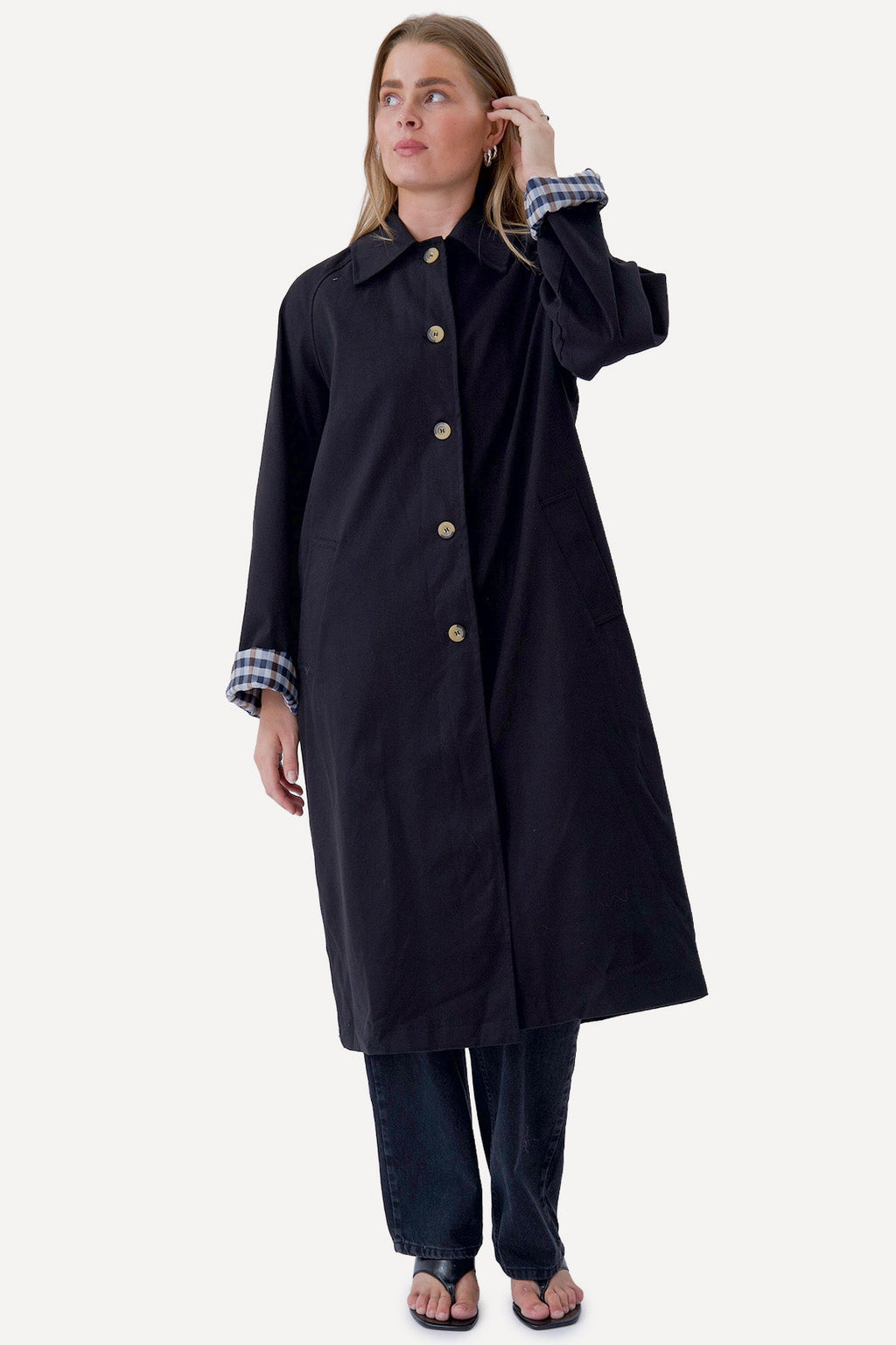 Livia Trenchcoat - Schwarz