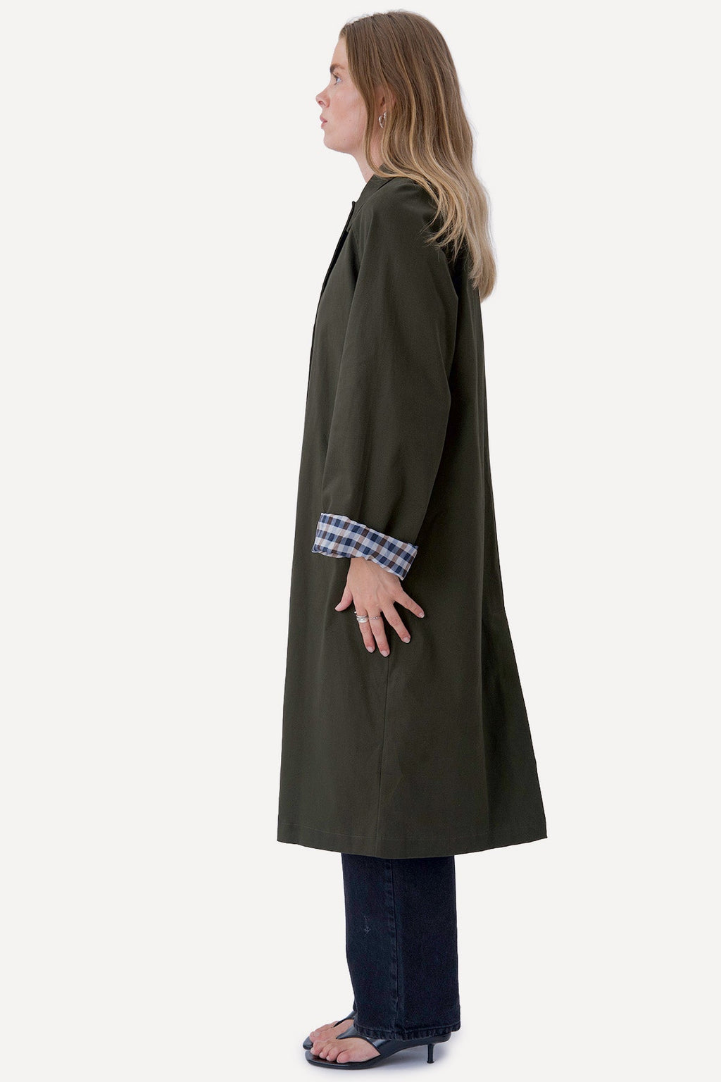 Livia Trenchcoat - Oliv