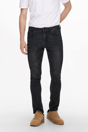 Loom Life Slim Jeans - schwarzer Jeans