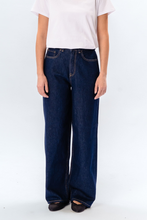 The Original Performance Lose Jeans - dunkelblauer Denim