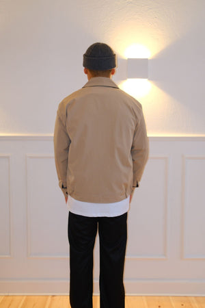 Milan-Reißverschlussjacke – Beige