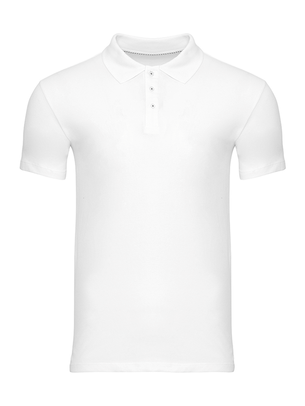 Muscle Poloshirt - weiß