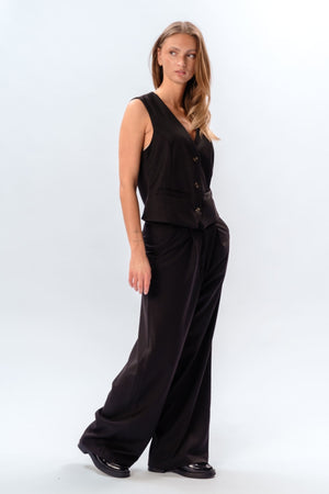 Nadia Vest und pants (Schwarz) - Paketangebot