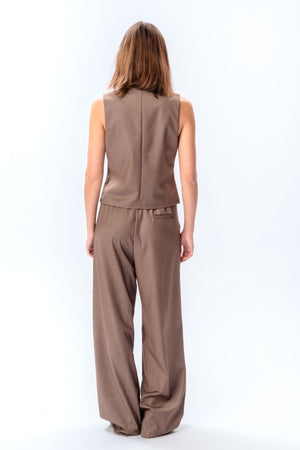 Nadia Vest und pants (Taupe) - Paketangebot