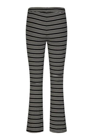 Natalia Flair Pants - Schwarz Gold Lurex