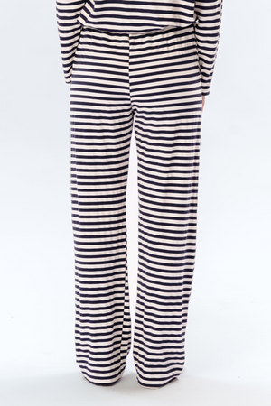 Gestrippt Pants - Blau