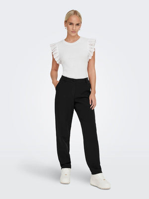 Astrid -Zigarette Pants - Schwarz