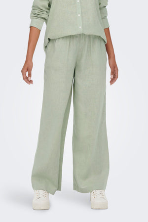 Tokyo Leinen Pants - Desert Sage