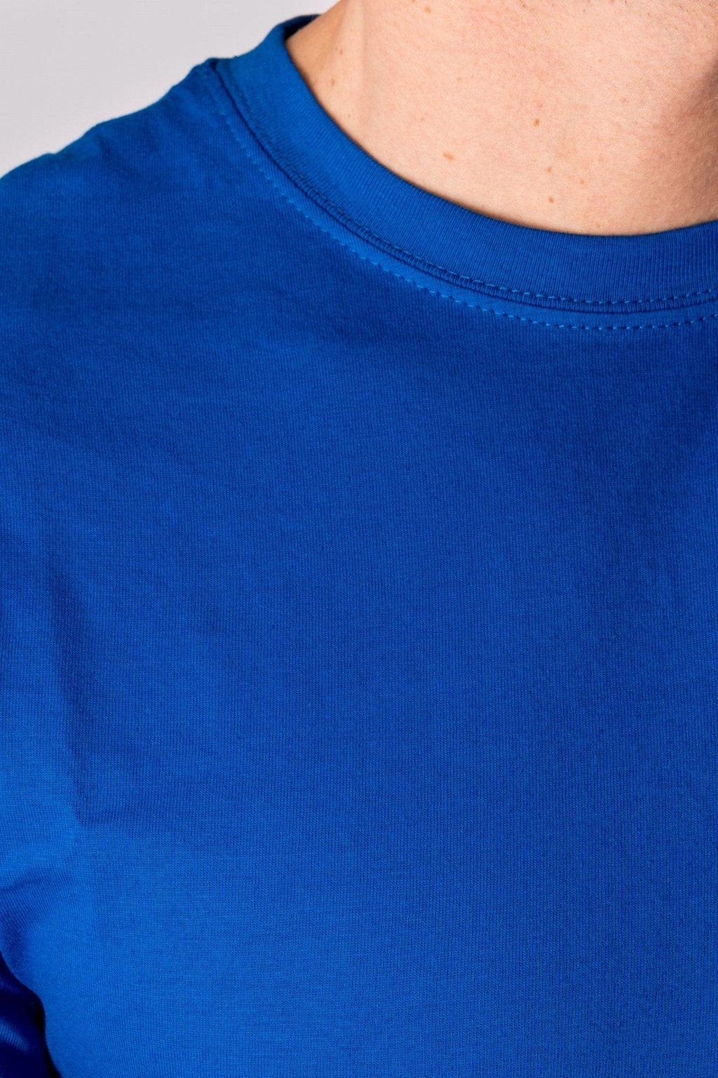 Basic T-Shirt - Blau