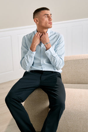 The Original Performance Hemd - Hellblauer Nadelstreifen