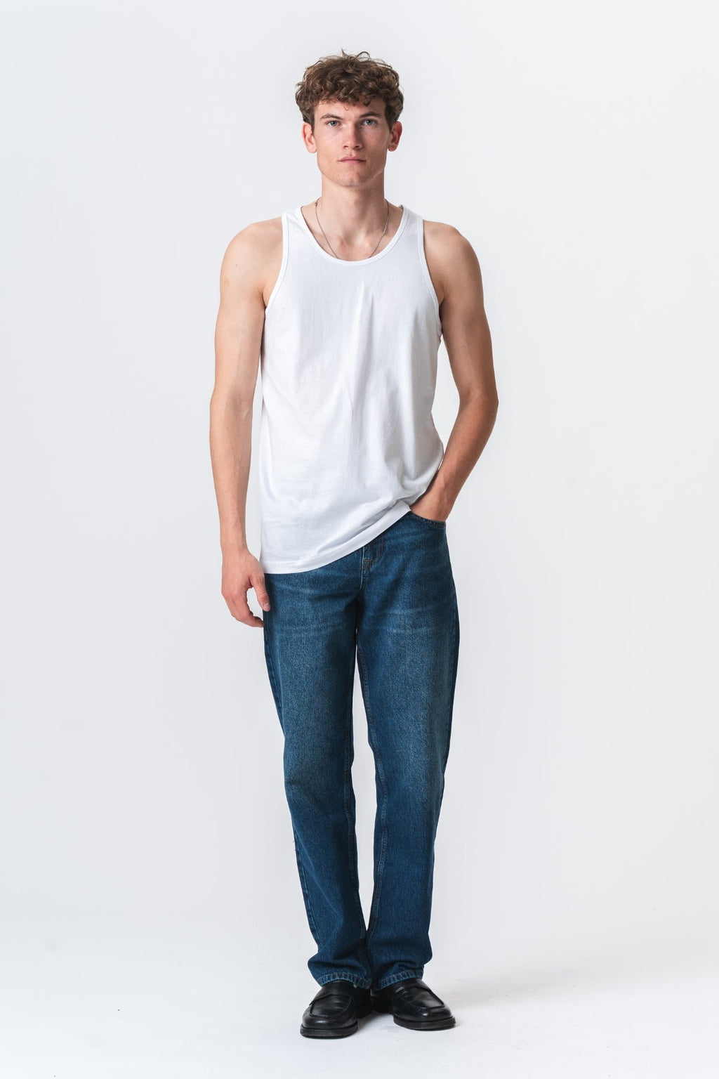 Basic Tanktop - Weiß