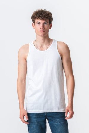 Basic Tanktop - Weiß