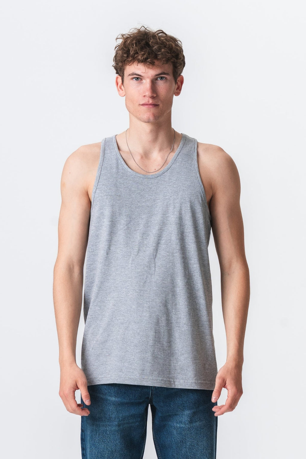 Basic Tanktop - Grau