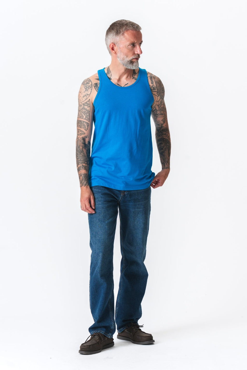 Basic Tanktop - Benzinblau