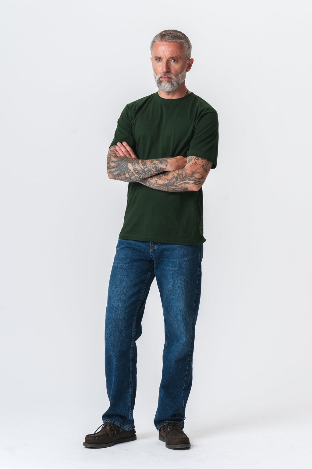 Oversized T -Shirt - dunkelgrün