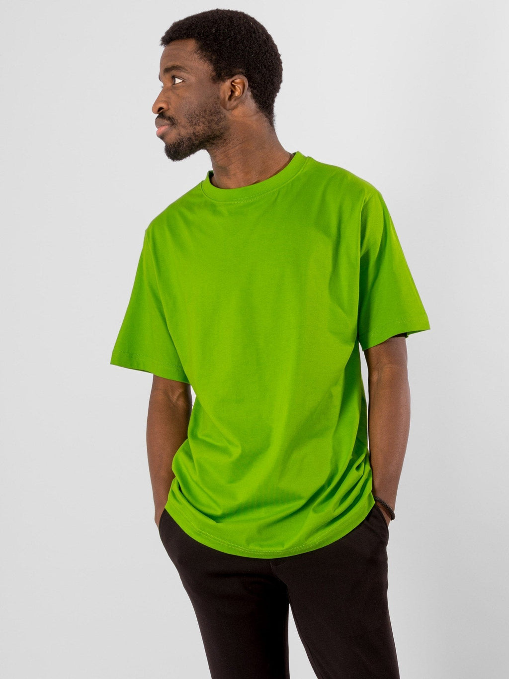 Oversized T -Shirt - Limettengrün