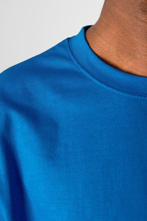 Oversized T -Shirt - Türkisblau